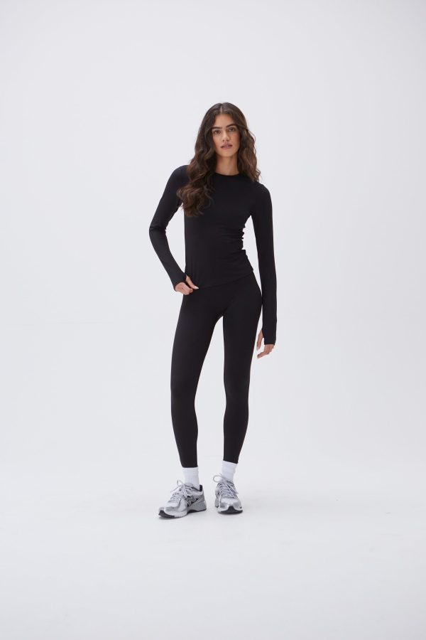Ultimate Long Sleeve Top - Black - Image 4