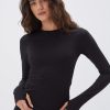 Ultimate Long Sleeve Top - Black