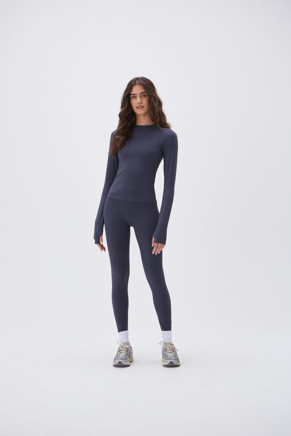 Ultimate Long Sleeve Top - Midnight Blue - Image 4