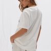 ADA Short Sleeve Oversized T-shirt - White - Image 2