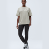 Trail Short Sleeve Drop Shoulder T-shirt - Sand/Cocoa Brown - Image 4