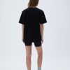 Adanola Sport Short Sleeve Oversized T-Shirt - Black - Image 3