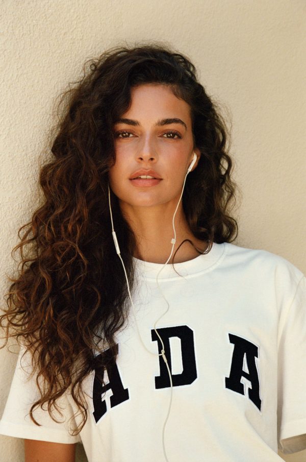 ADA Short Sleeve Oversized T-shirt - White - Image 5