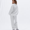 ADA Oversized Sweatshirt - Light Grey Melange - Image 2